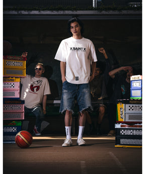 SS T-SHIRT/X SAINT X/WHITE