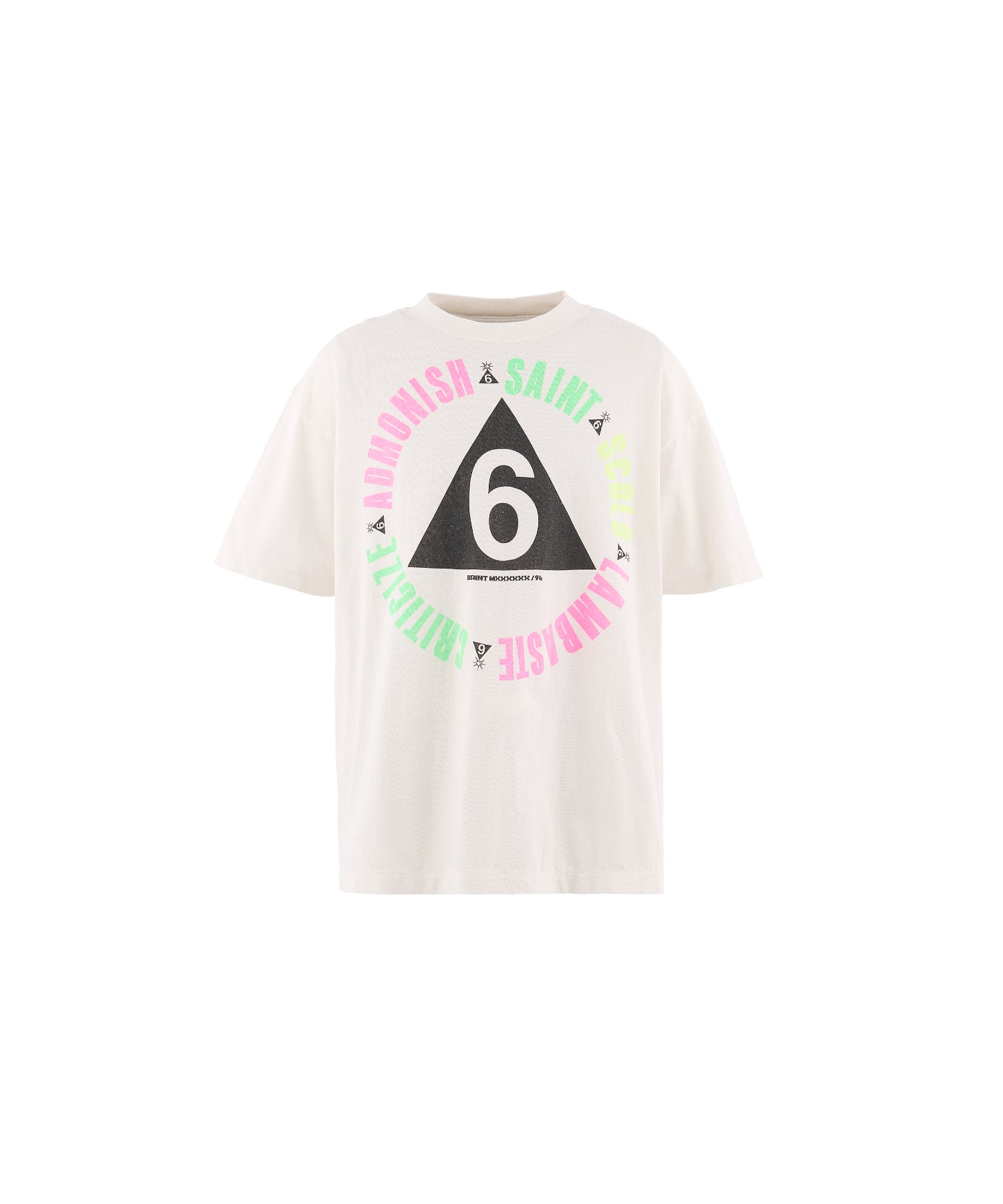 SS T-SHIRT/6/WHITE - SAINT MXXXXXX (セントマイケル) - tops