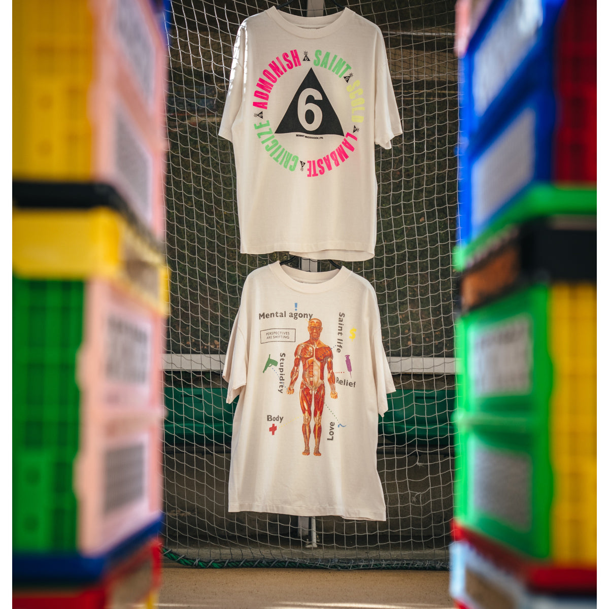 SS T-SHIRT/6/WHITE - SAINT MXXXXXX (セントマイケル) - tops