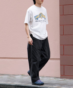 SS T-SHIRT/SAINT WORLD/WHITE