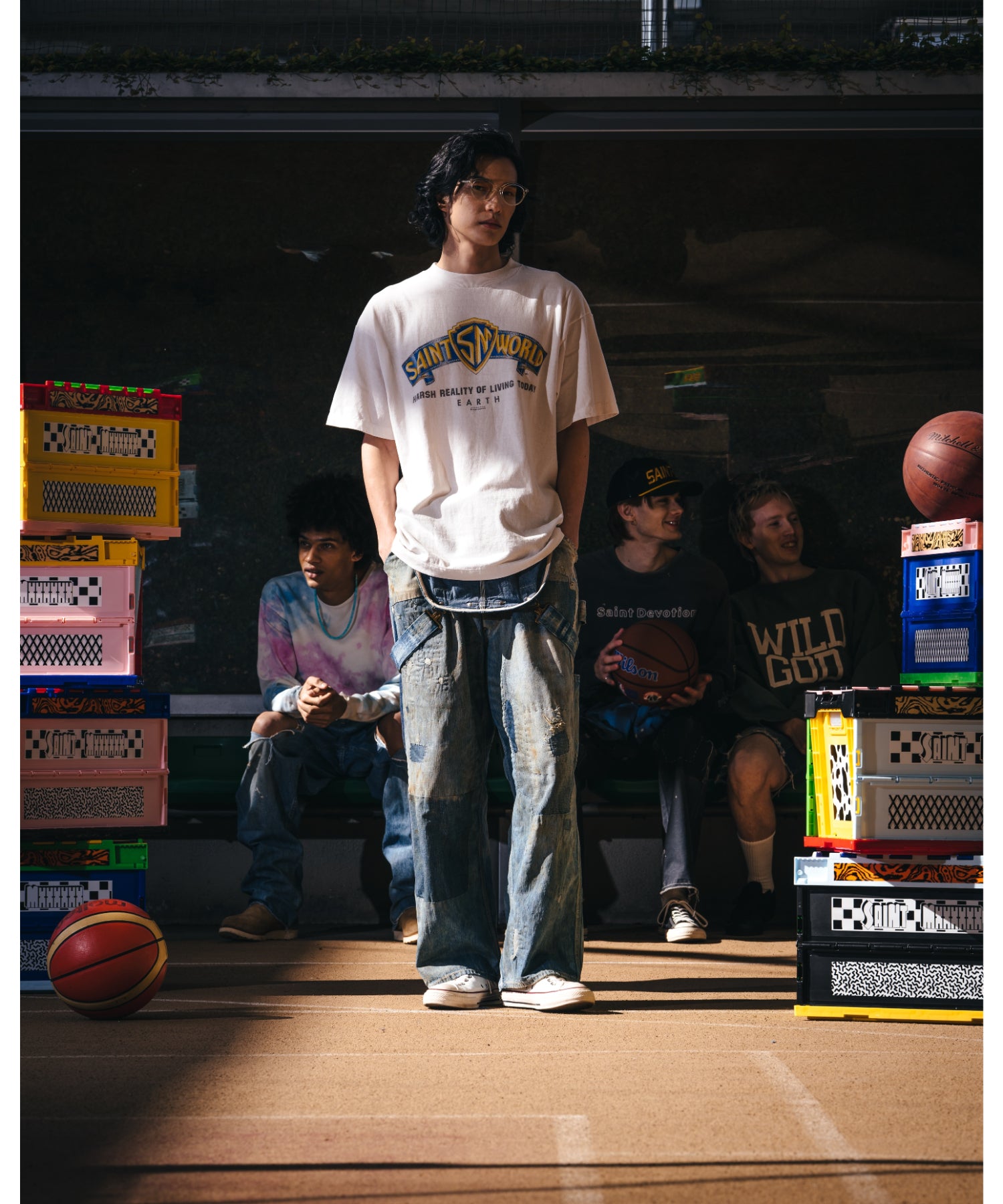 ケルト@楽器、モードブラックファッション SAINT Mxxxxxx SAINT HALF ZIP SWEAT style 2026.05.03 | 8343 | MARK