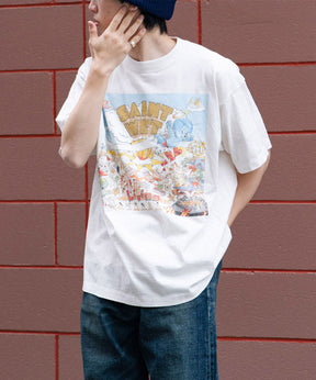 SS T-SHIRT/SAINT WET/WHITE