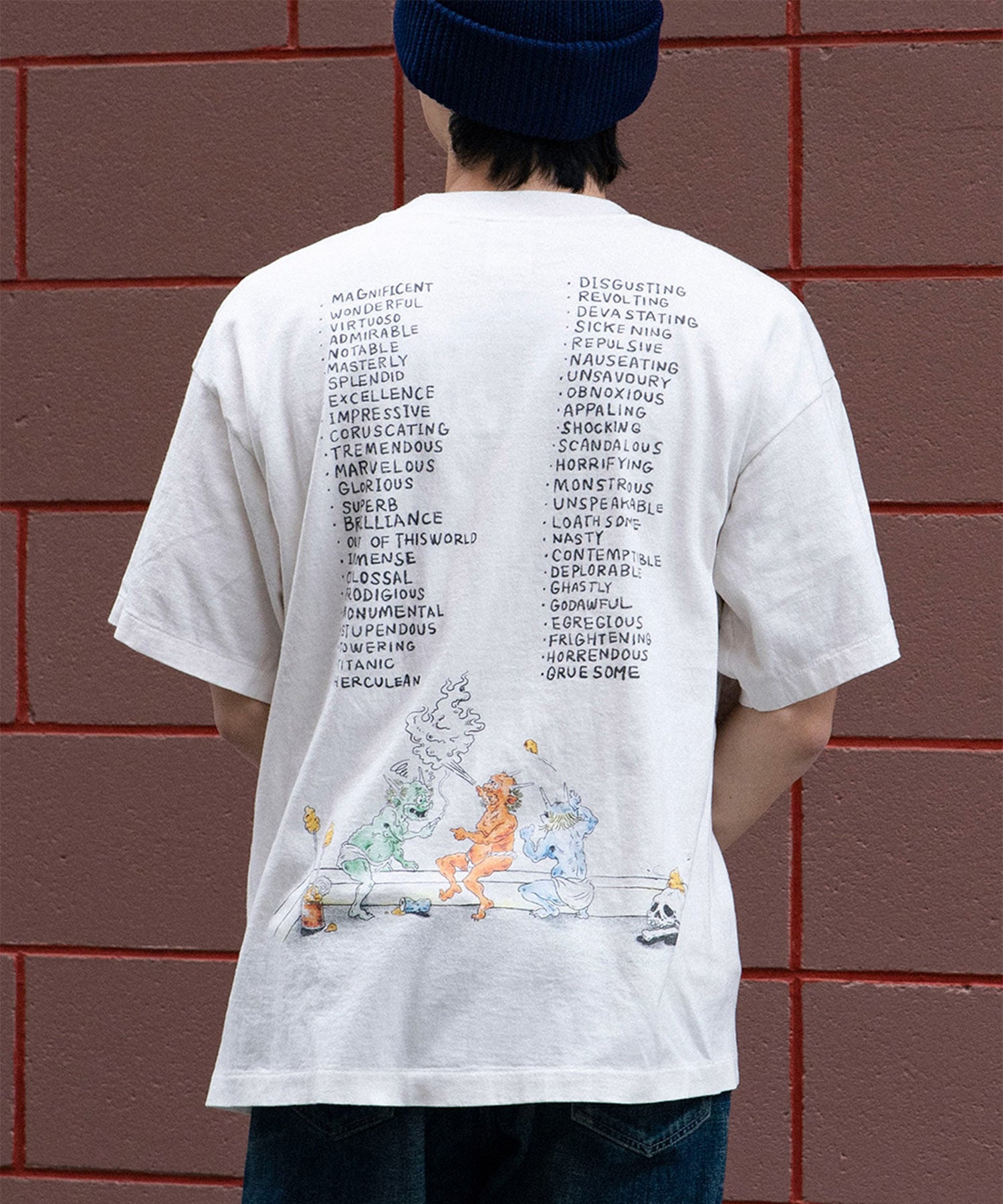 SS T-SHIRT/SAINT WET/WHITE