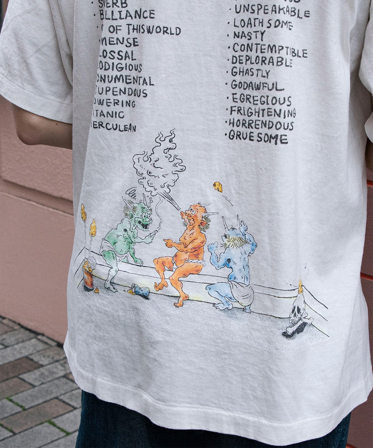 SS T-SHIRT/SAINT WET/WHITE