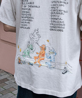 SS T-SHIRT/SAINT WET/WHITE