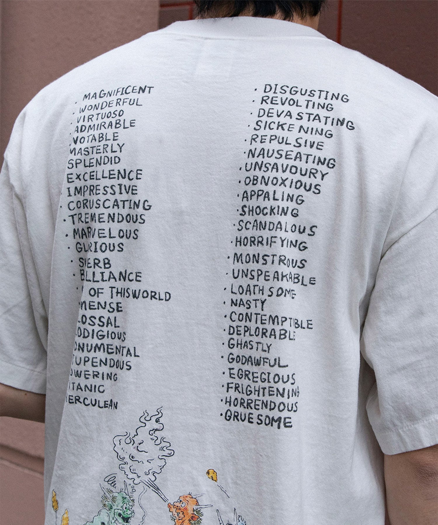 SS T-SHIRT/SAINT WET/WHITE