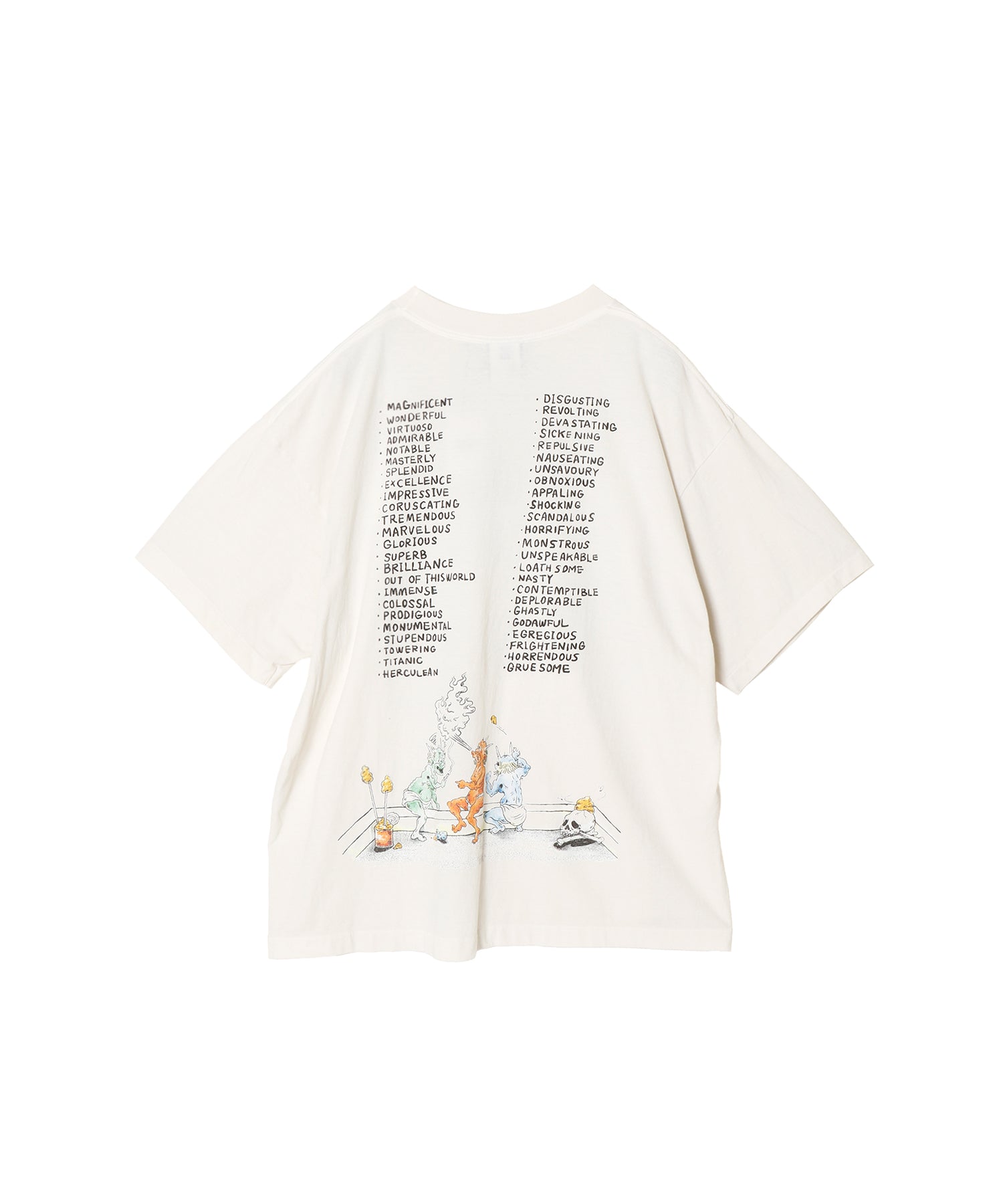 SS T-SHIRT/SAINT WET/WHITE