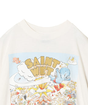 SS T-SHIRT/SAINT WET/WHITE