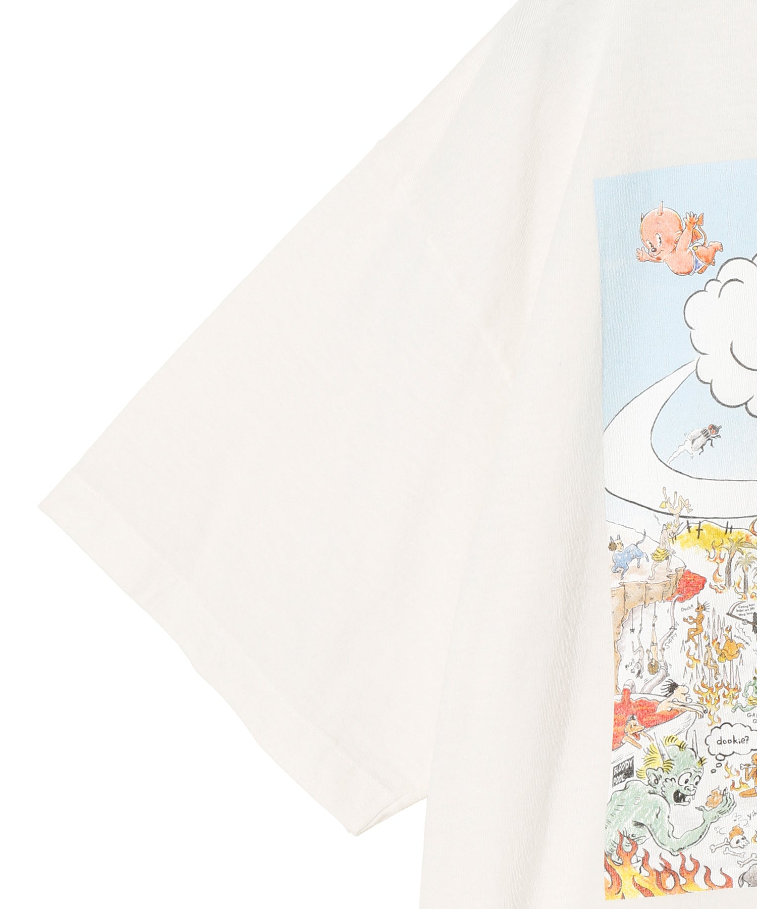 SS T-SHIRT/SAINT WET/WHITE