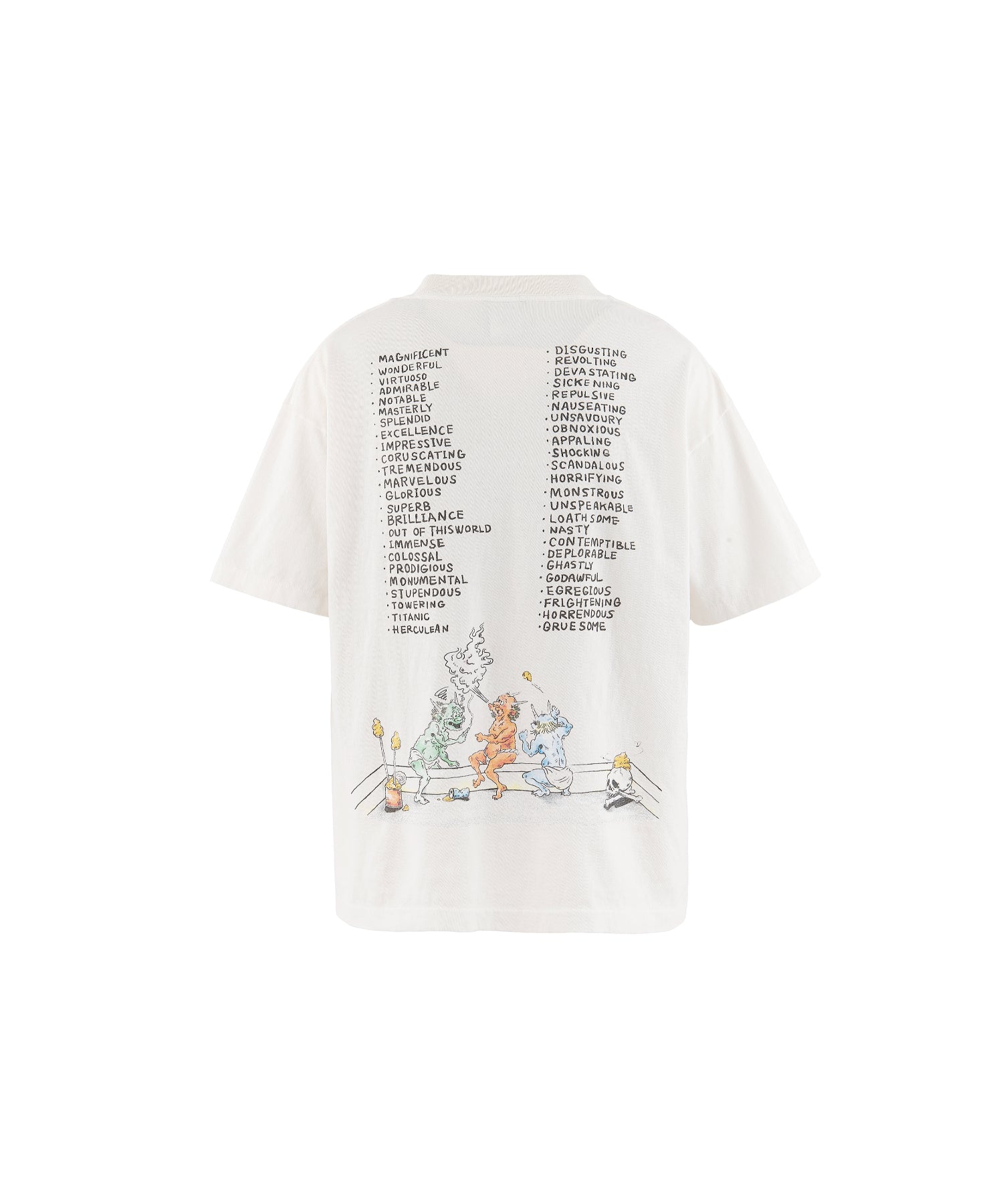 SS T-SHIRT/SAINT WET/WHITE - SAINT MXXXXXX (セントマイケル) - tops