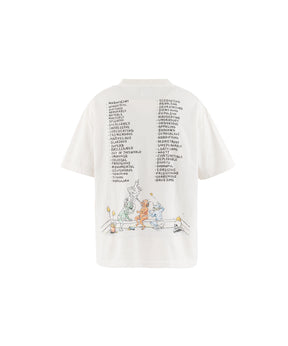 SS T-SHIRT/SAINT WET/WHITE - SAINT MXXXXXX (セントマイケル) - tops