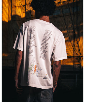 SS T-SHIRT/SAINT WET/WHITE