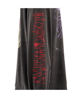 LS T-SHIRT/HEAD/BLACK