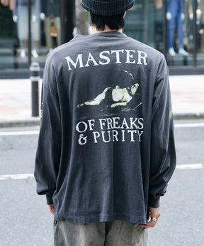 LS T-SHIRT/MEDUSA/BLACK
