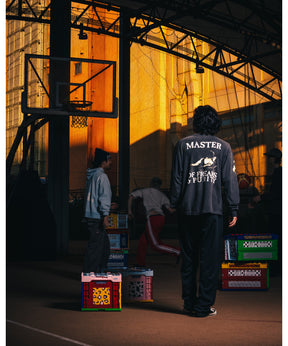 LS T-SHIRT/MEDUSA/BLACK