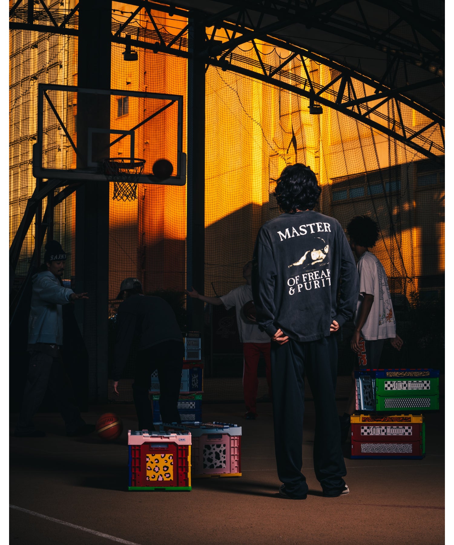 LS T-SHIRT/MEDUSA/BLACK - SAINT MXXXXXX (セントマイケル) - tops