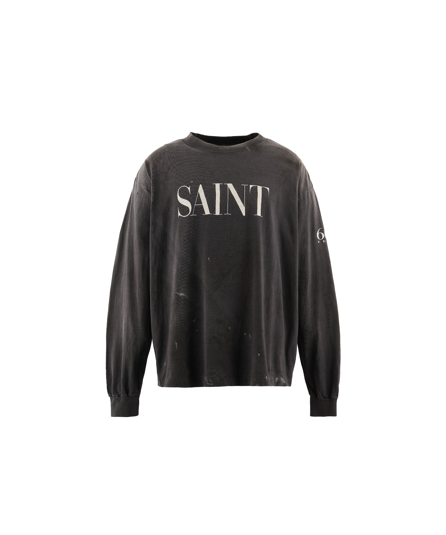 LS T-SHIRT/SAINT 666/BLACK