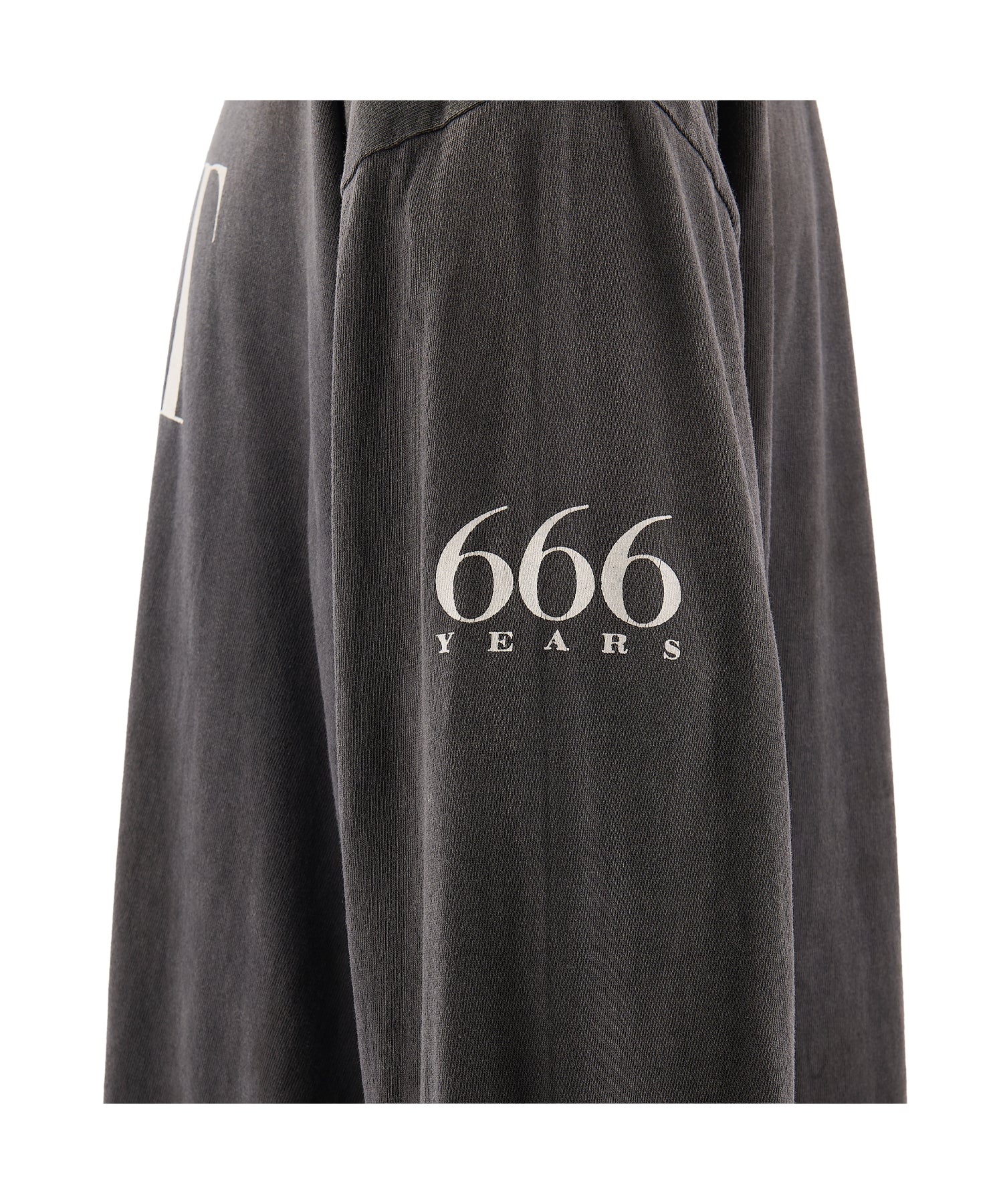 LS T-SHIRT/SAINT 666/BLACK - SAINT MXXXXXX (セントマイケル) - tops
