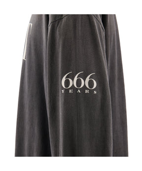 LS T-SHIRT/SAINT 666/BLACK