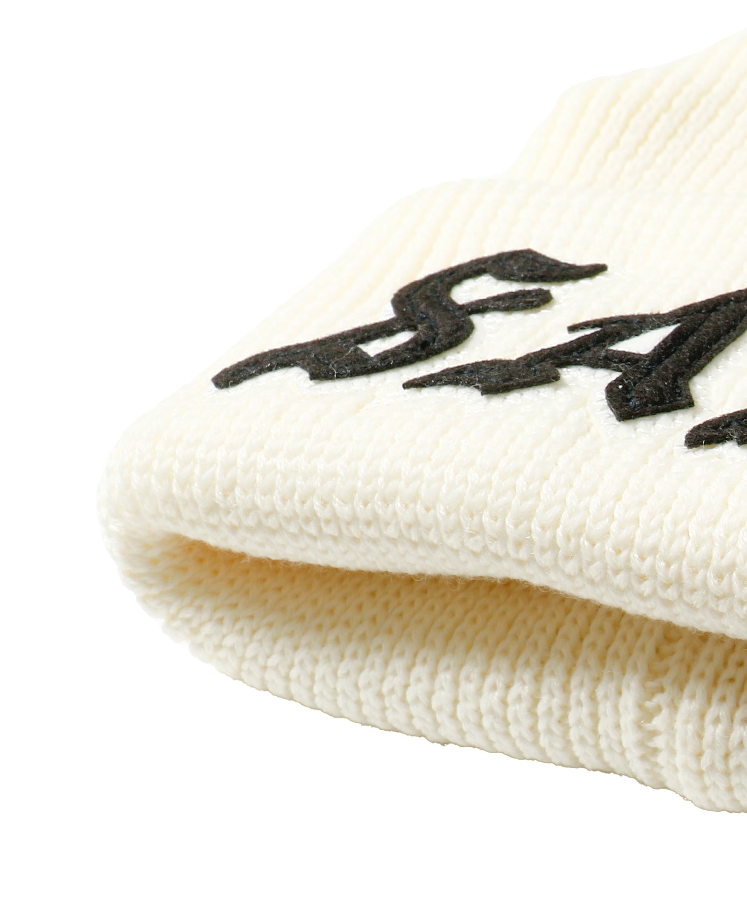 KNIT CAP / SAINT / WHITE