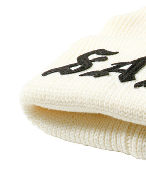 KNIT CAP / SAINT / WHITE