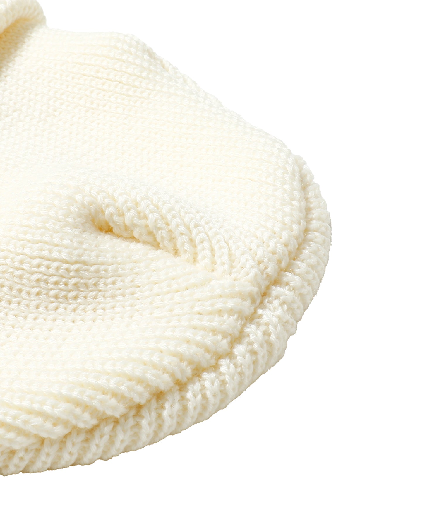 KNIT CAP / SAINT / WHITE