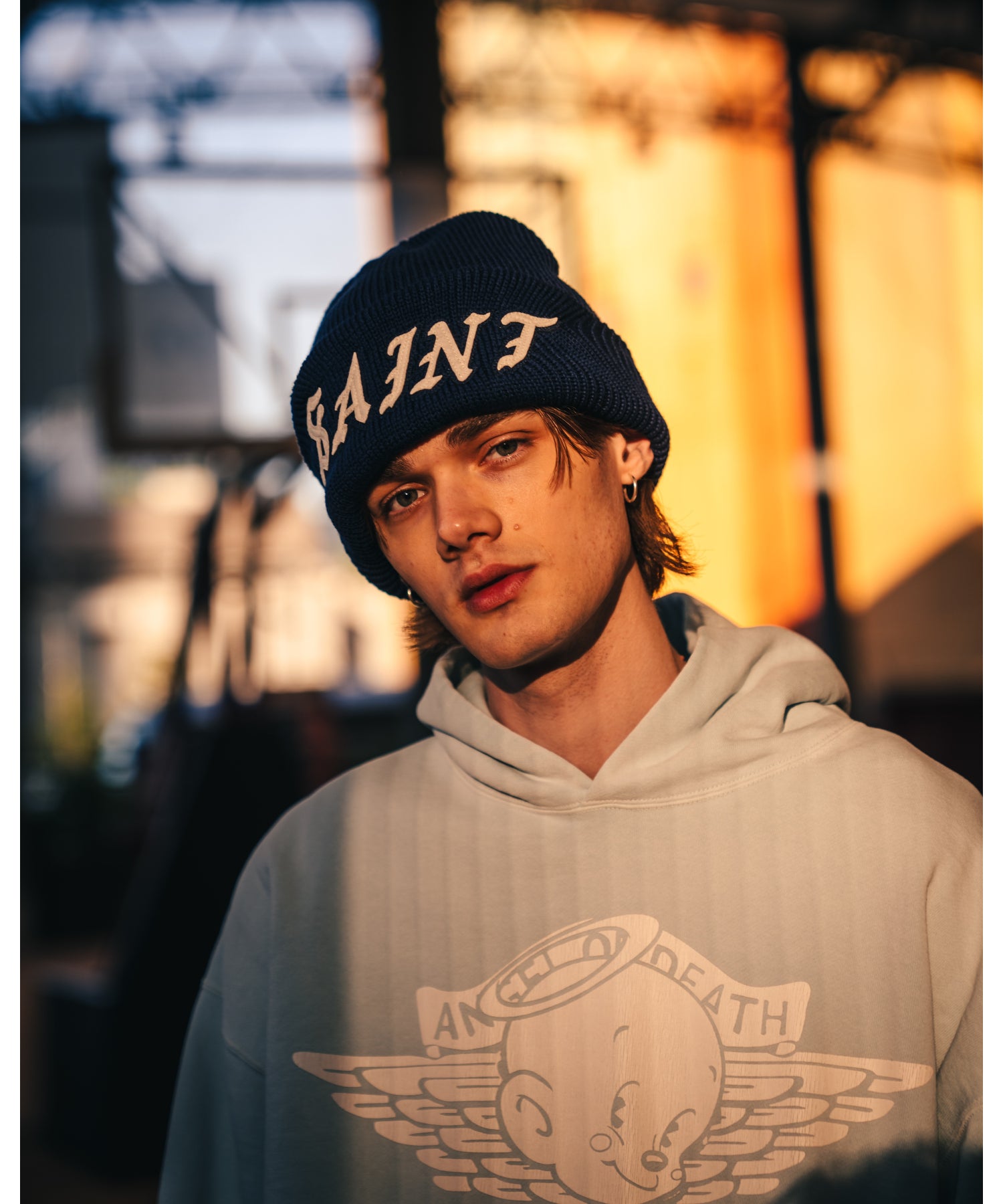 KNIT CAP / SAINT / NAVY