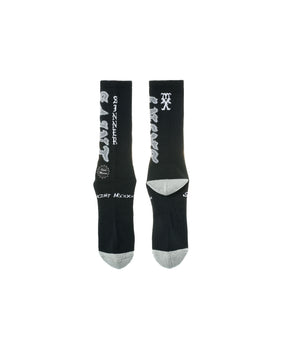 SOCKS/SAINT/BLACK+GRAY