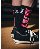 【新品未使用】SAINT MXXXXXX セントマイケル ソックス SOCKS/SAINT/BLACK+RED - SAINT MXXXXXX (セントマイケル) - goods