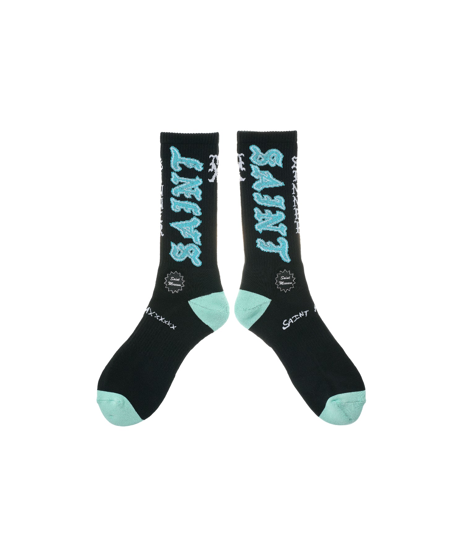 SOCKS/SAINT/BLACK+BLUE