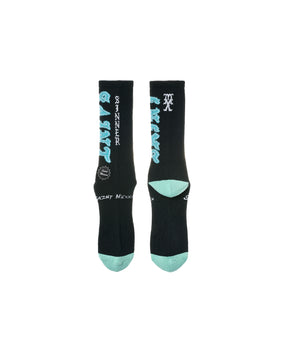 SOCKS/SAINT/BLACK+BLUE