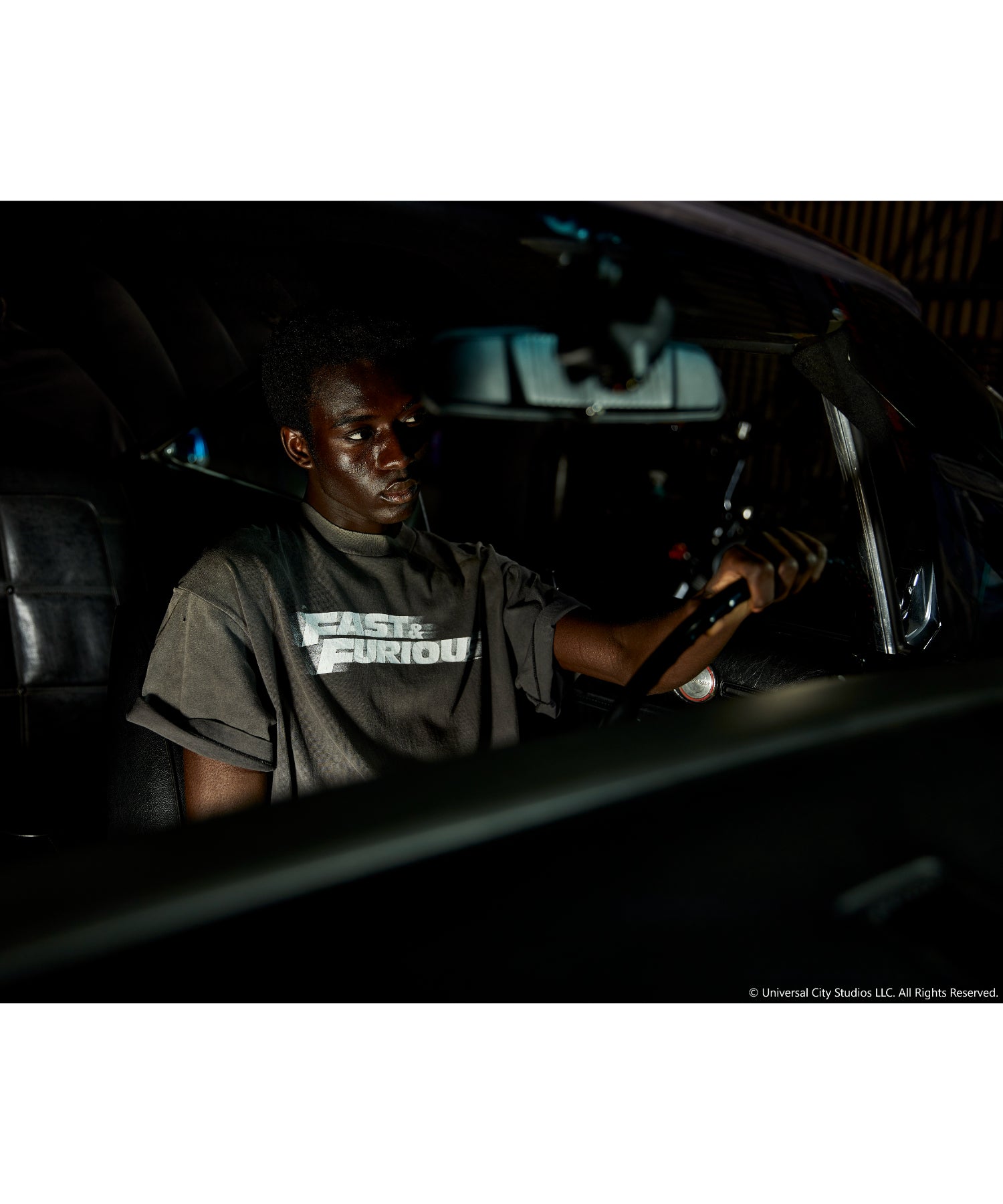 FF SS T-SHIRT/FAST FURIOUS/BLK