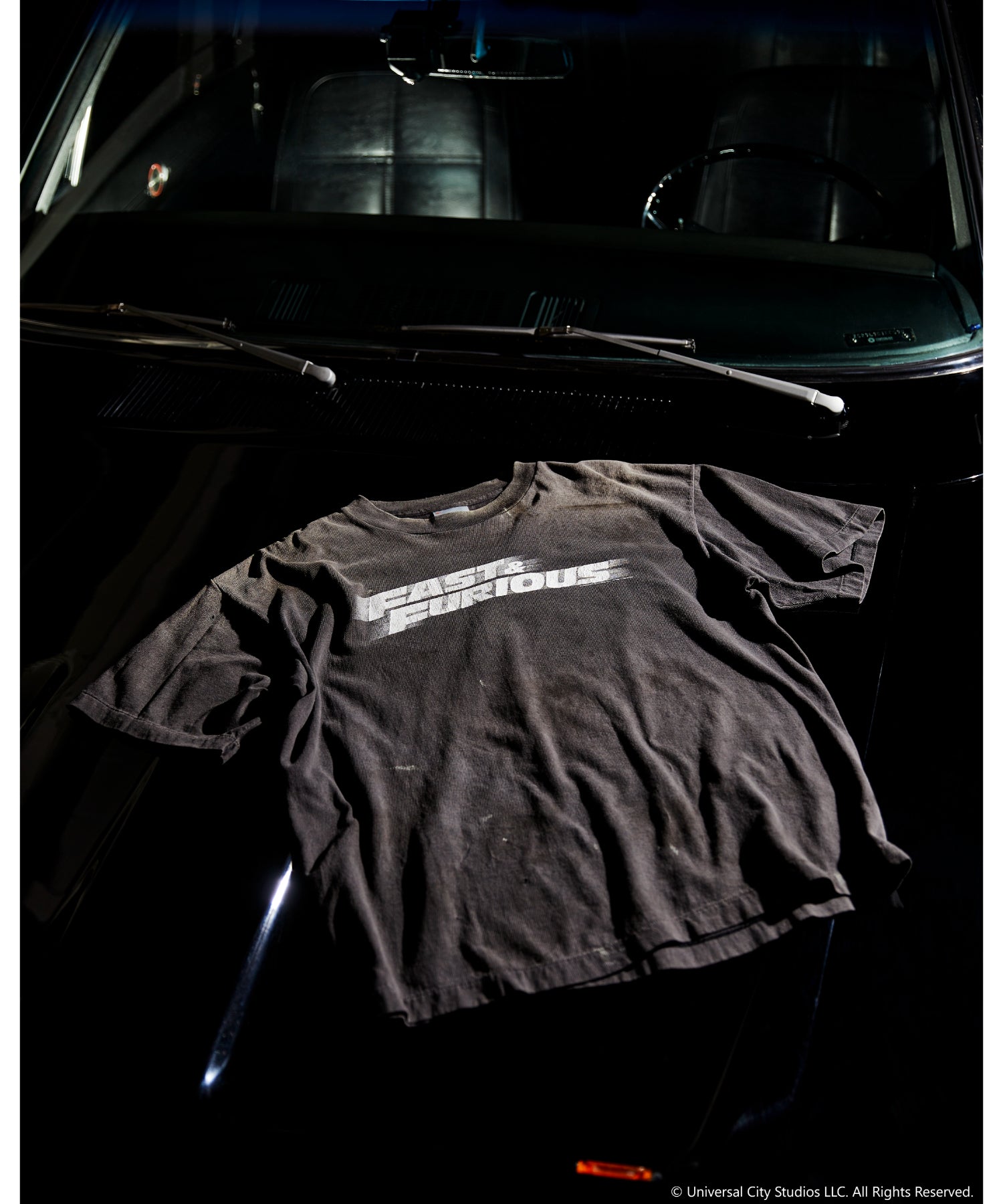 FF SS T-SHIRT/FAST FURIOUS/BLK