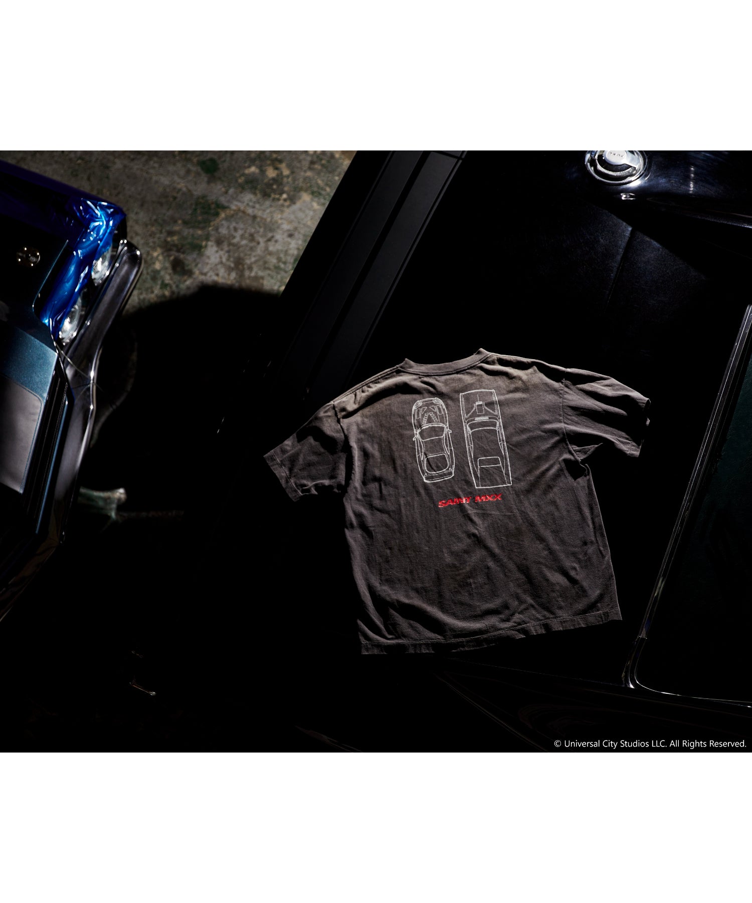 FF SS T-SHIRT/FAST FURIOUS/BLK - SAINT MXXXXXX (セントマイケル