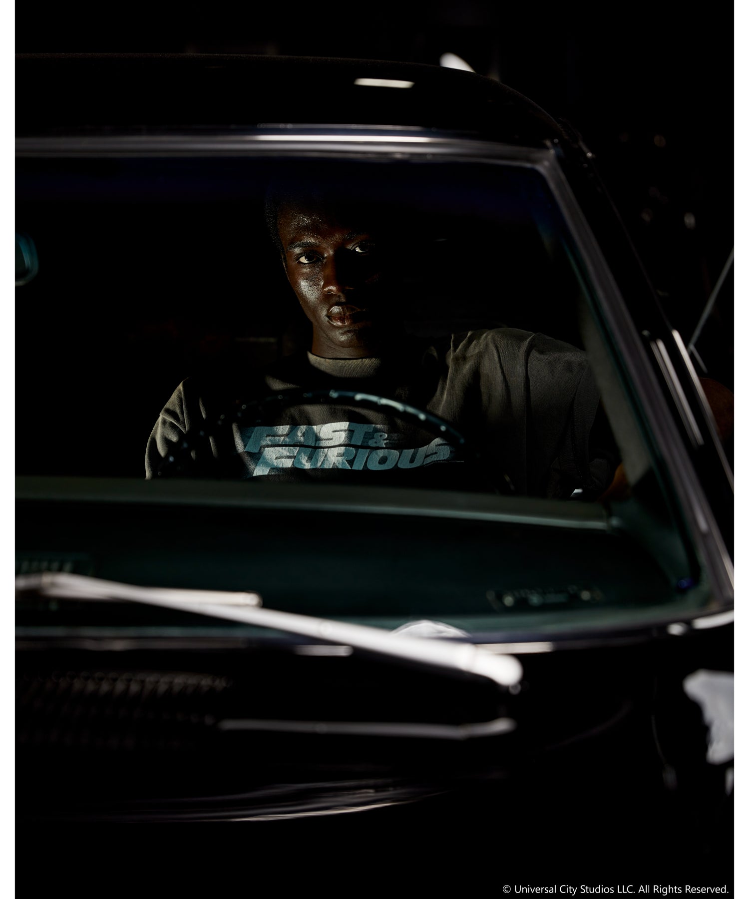 FF SS T-SHIRT/FAST FURIOUS/BLK
