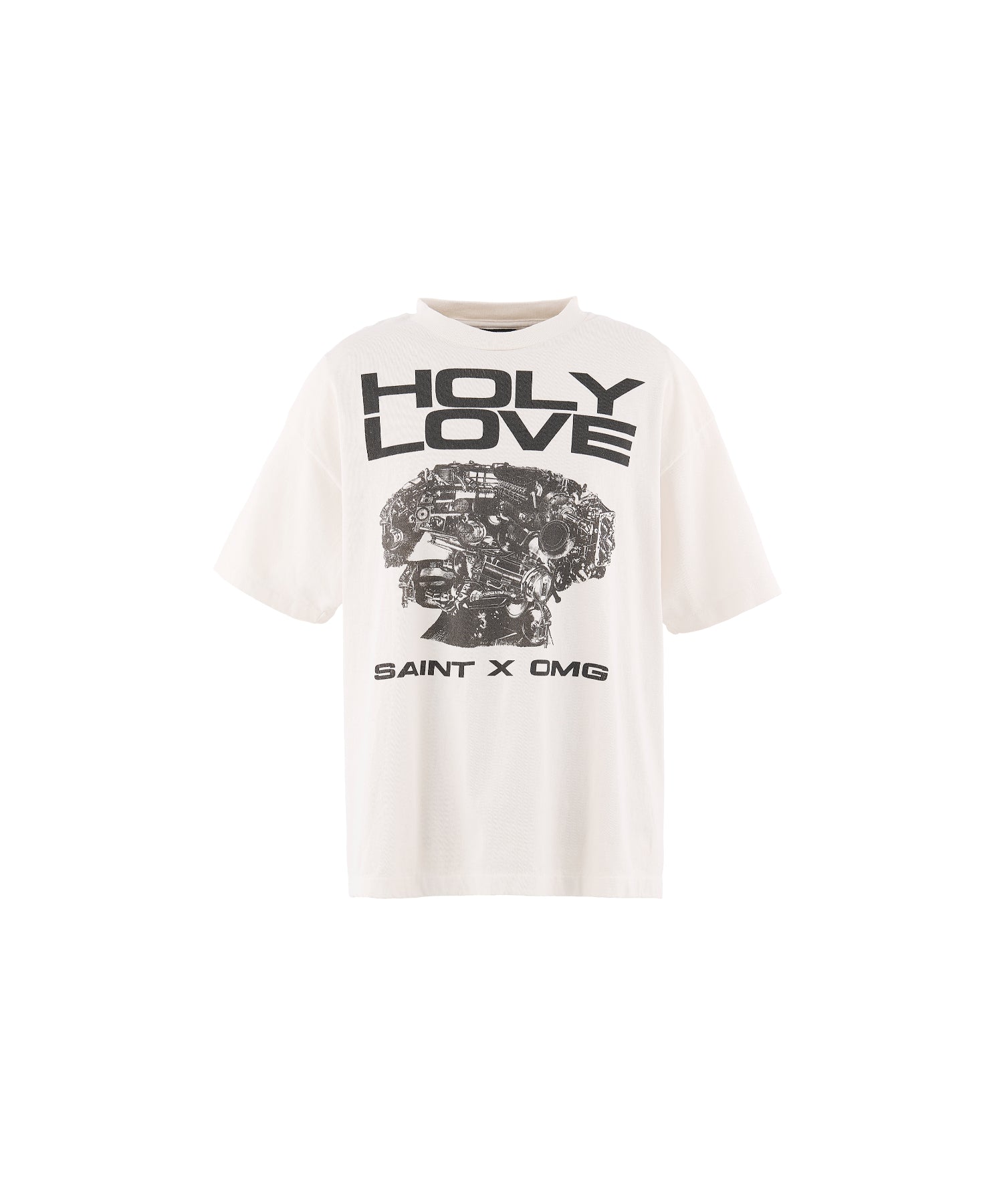 KK_SS T-SHIRT/HOLY LOVE/WHITE - SAINT MXXXXXX (セントマイケル