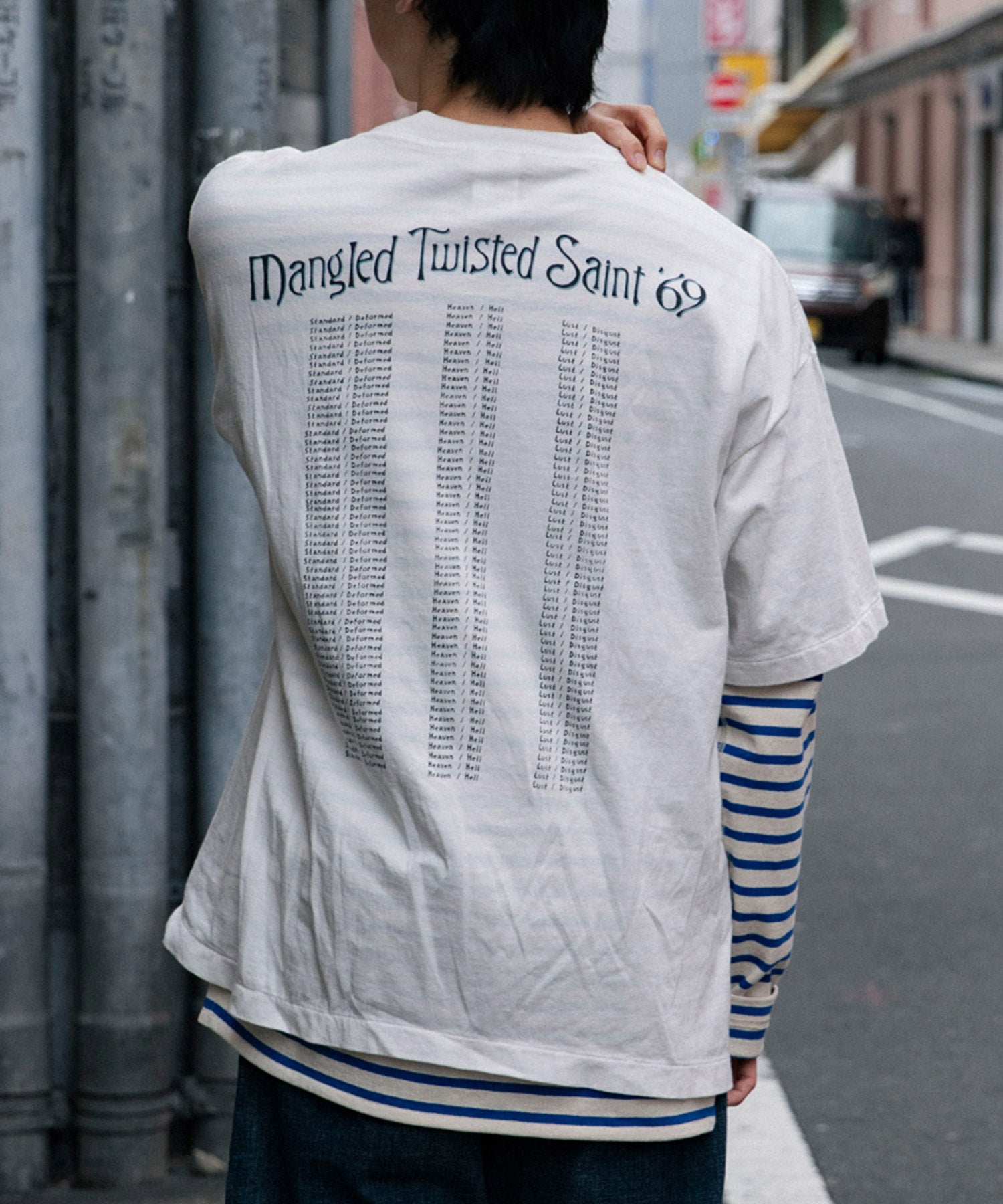 SW_SS T-SHIRT/TWISTED SAINT/WHT