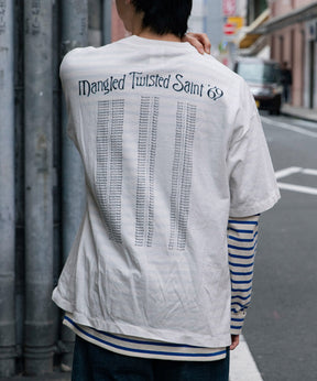 SW_SS T-SHIRT/TWISTED SAINT/WHT
