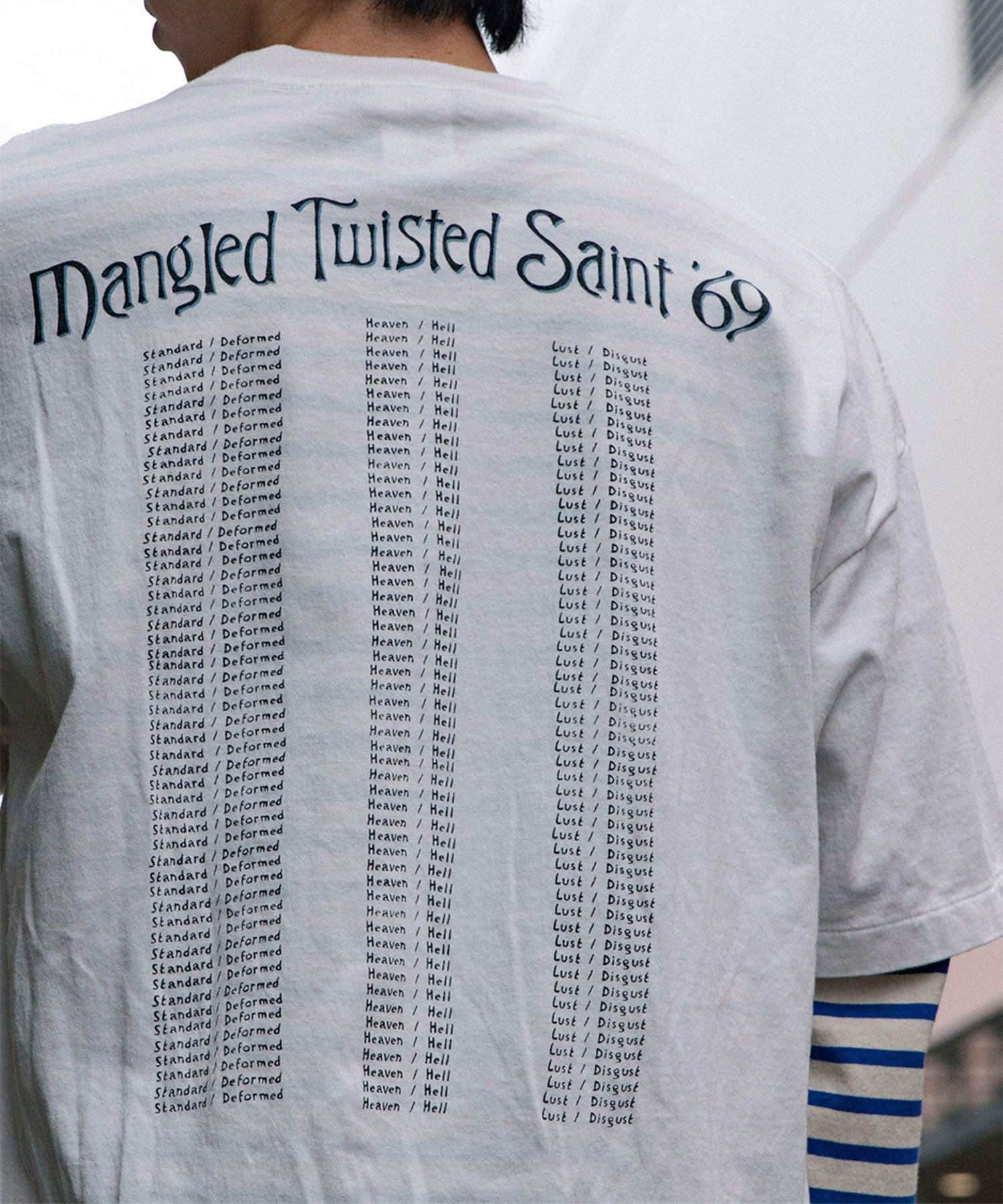 SW_SS T-SHIRT/TWISTED SAINT/WHT