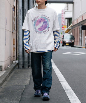 SW_SS T-SHIRT/TWISTED SAINT/WHT