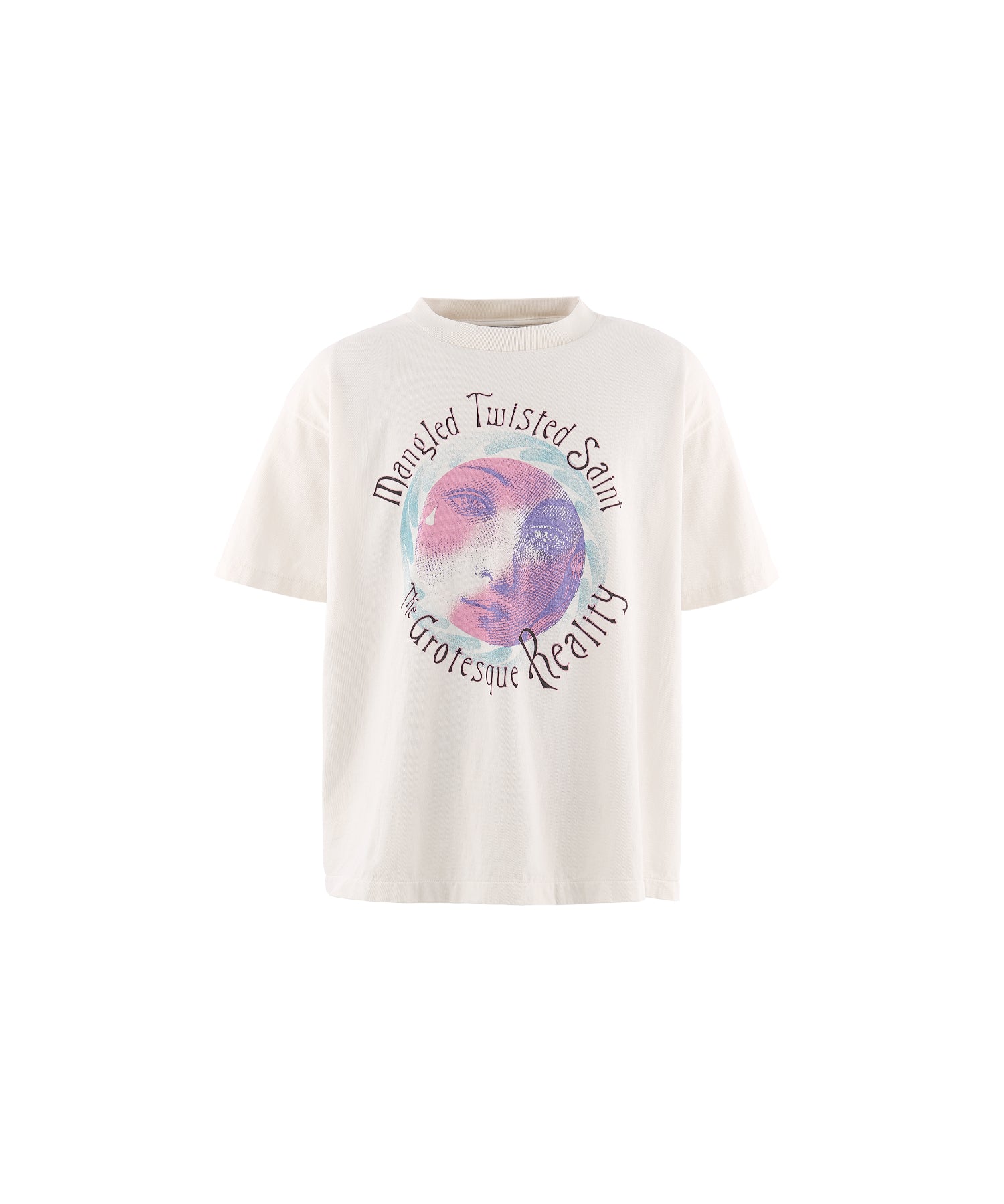 SW_SS T-SHIRT/TWISTED SAINT/WHT