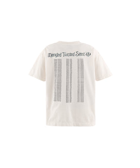 SW_SS T-SHIRT/TWISTED SAINT/WHT