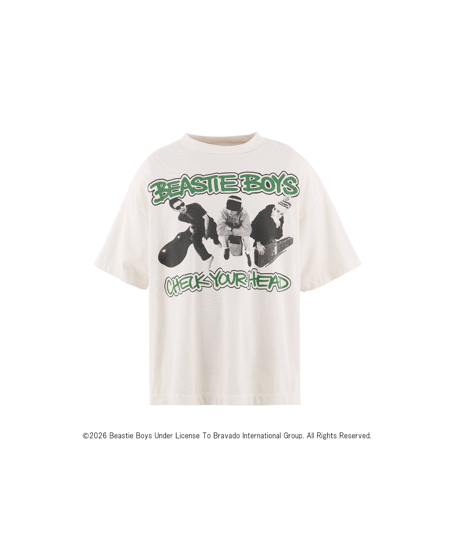 BTB_SS T-SHIRT/BEASTIEBOYS/WHT