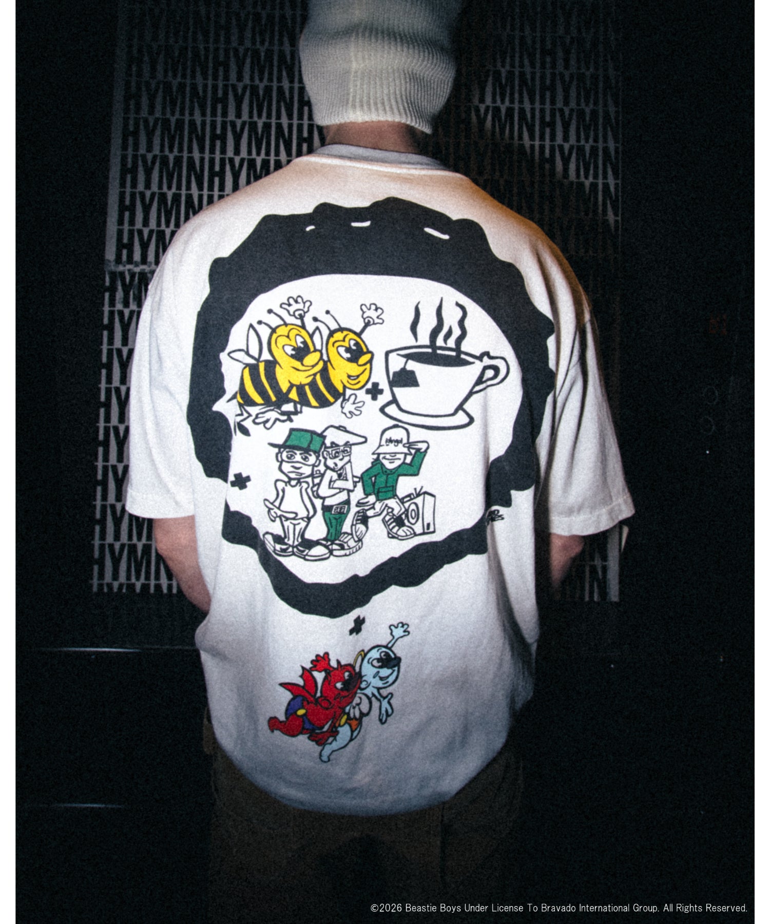 BTB_SS T-SHIRT/BEASTIEBOYS/WHT