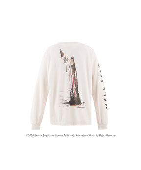 BTB_LS T-SHIRT/BEASTIEBOYS/WHT - SAINT MXXXXXX (セントマイケル