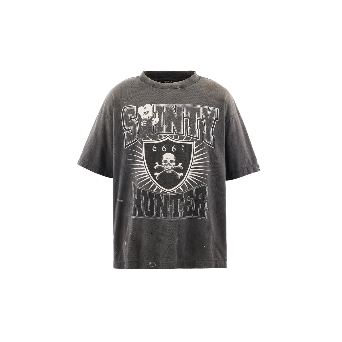 BH SS T-SHIRT/SAINTY HUNTER/BLK - SAINT MXXXXXX (セントマイケル