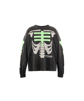 BH_LS T-SHIRT/BONE/BLACK