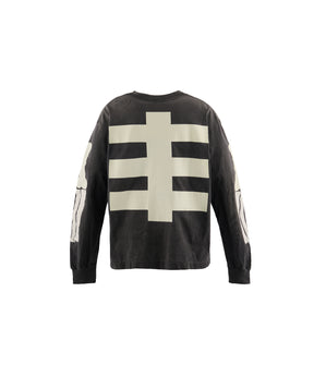 BH_LS T-SHIRT/BONE/BLACK