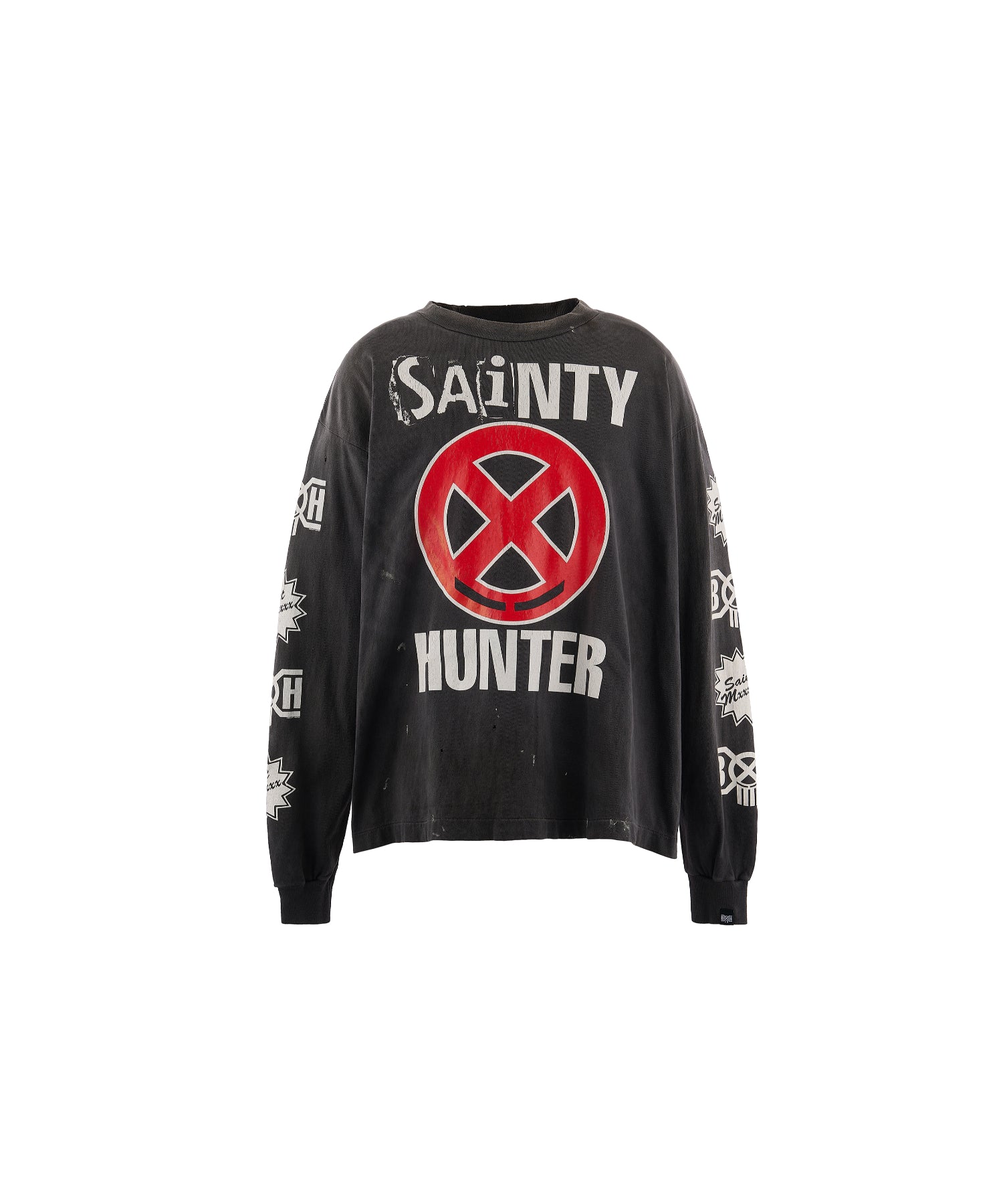 BH_LS T-SHIRT/SAINTY HUNTER/BLK