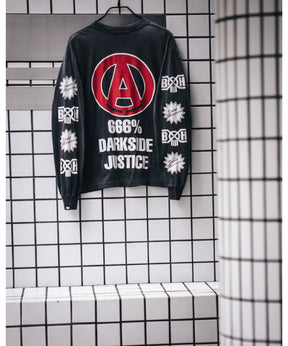 BH_LS T-SHIRT/SAINTY HUNTER/BLK